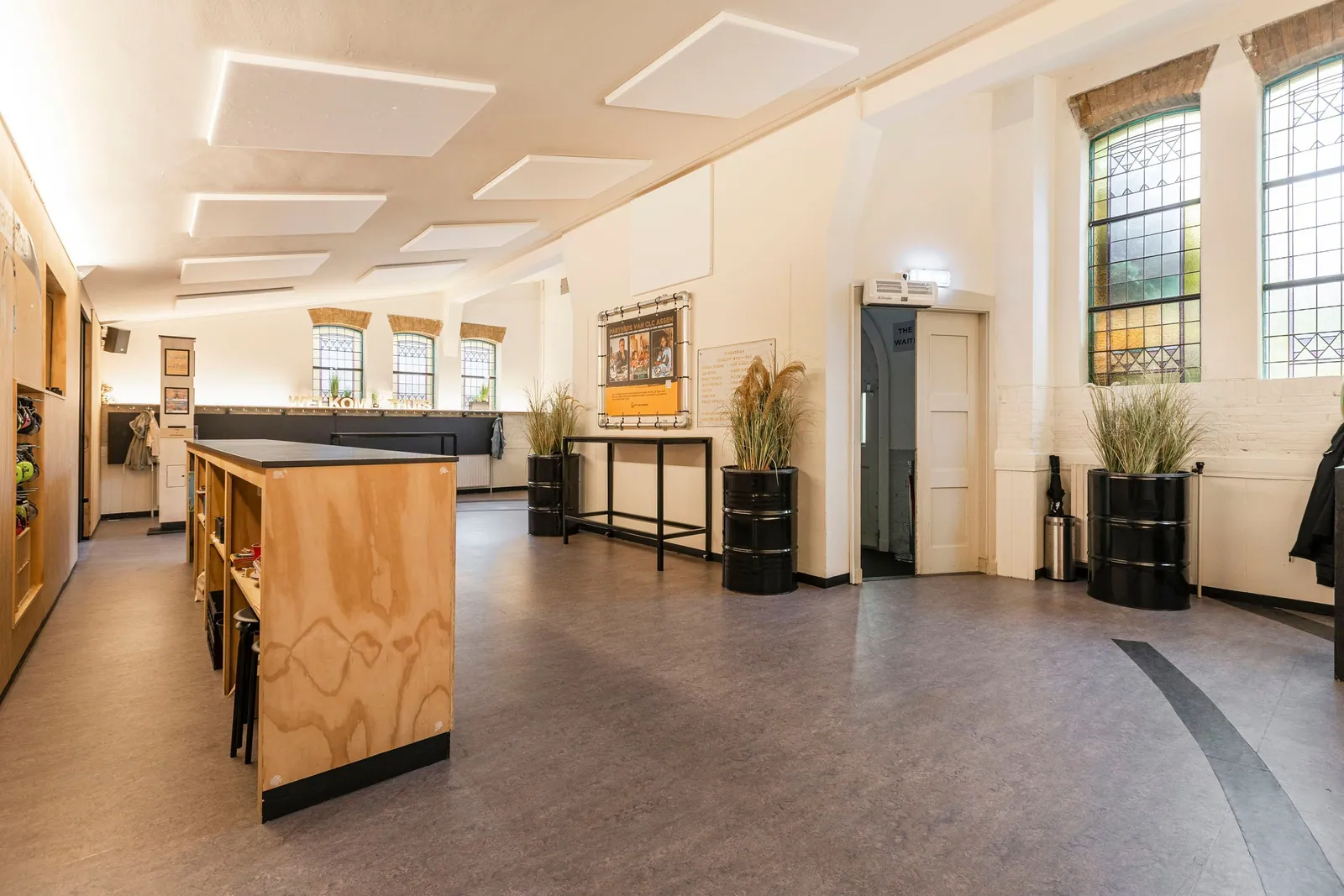 Zuiderkerk, Assen – een ruimte in het bijgebouw
