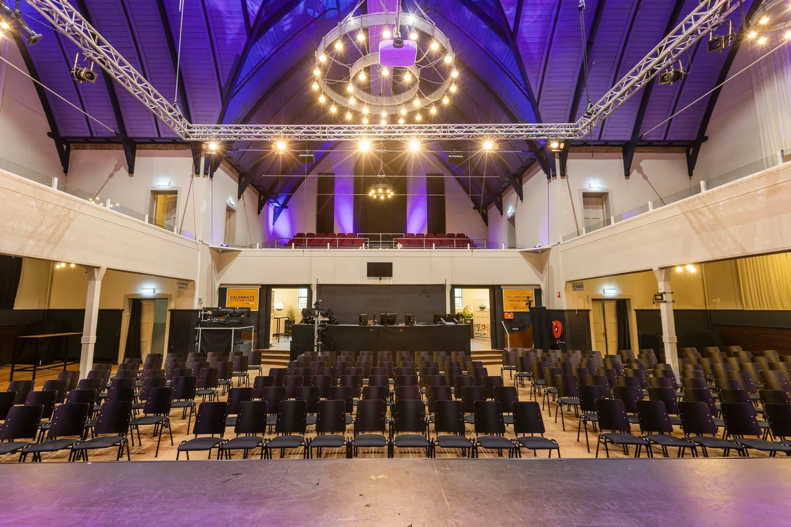 Zuiderkerk, Assen – de kerkzaal vanaf de tribune