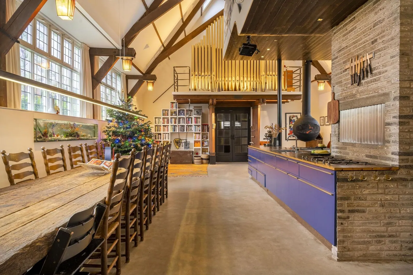 Prinsesselaankerk, Beverwijk – de voormalige kerkzaal als woonruimte