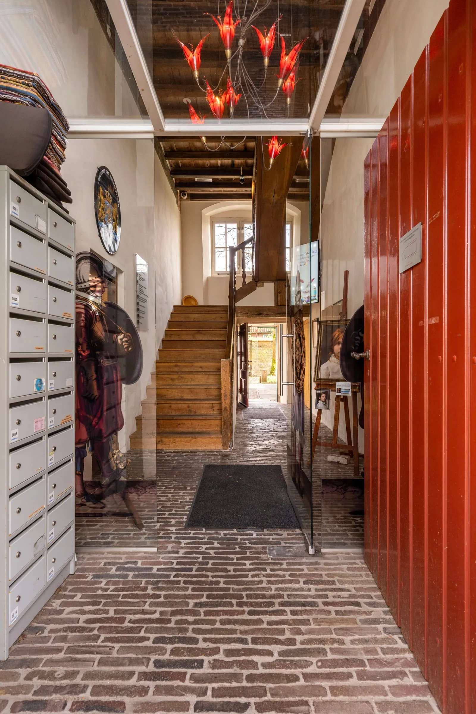 Het Arsenaal, Doesburg – een gang met tegelvloer