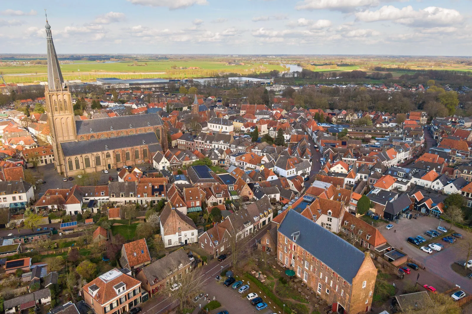 Het Arsenaal, Doesburg – Doesburg van boven