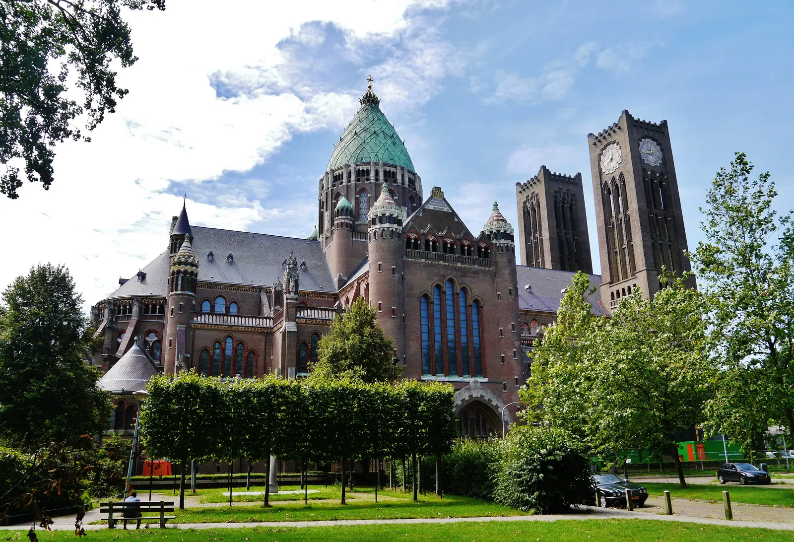 Kathedrale basiliek Sint-Bavo, Haarlem (1895–1930), ontwerp Joseph Cuypers