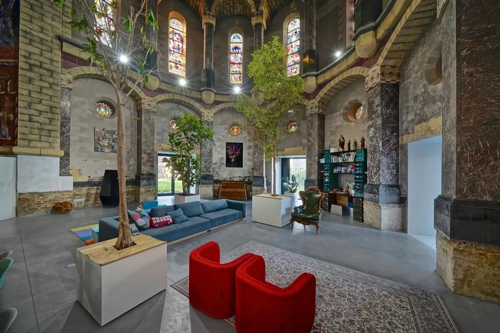 Sint Lambertuskerk, Maastricht – de loft in het koor