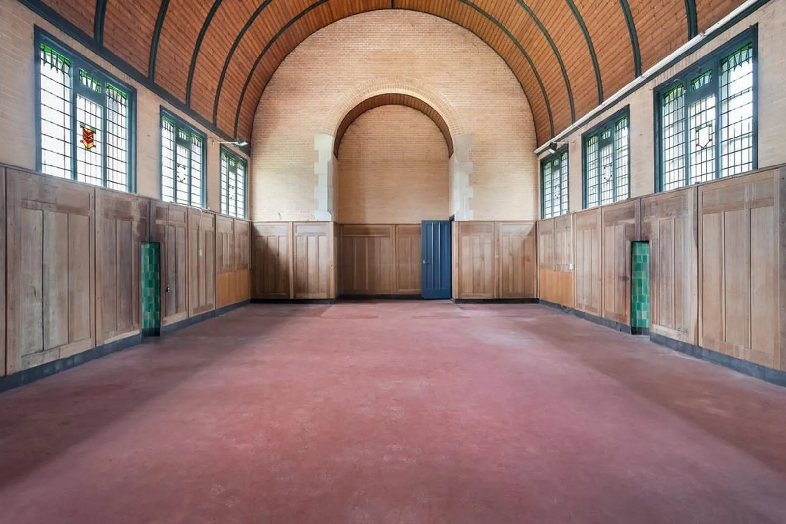 Kerk van Oterleek – de kerkzaal met het tongewelf