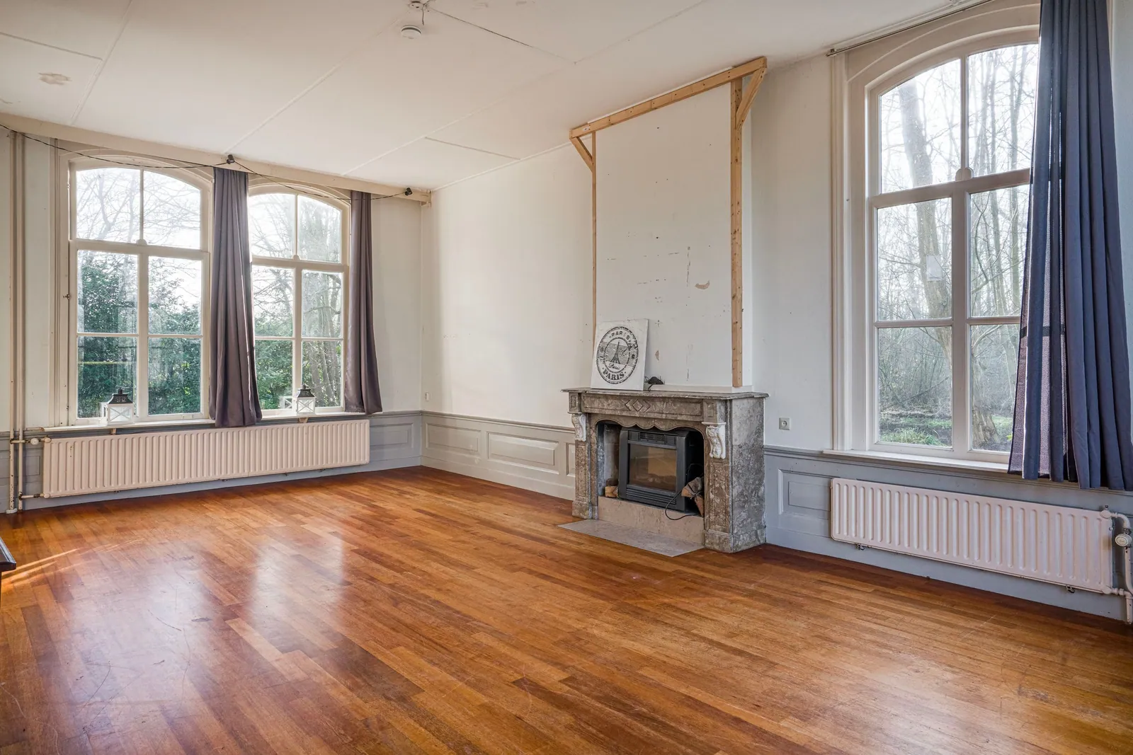Pastorie Westerweg, Purmerend – de kamer met de schouw