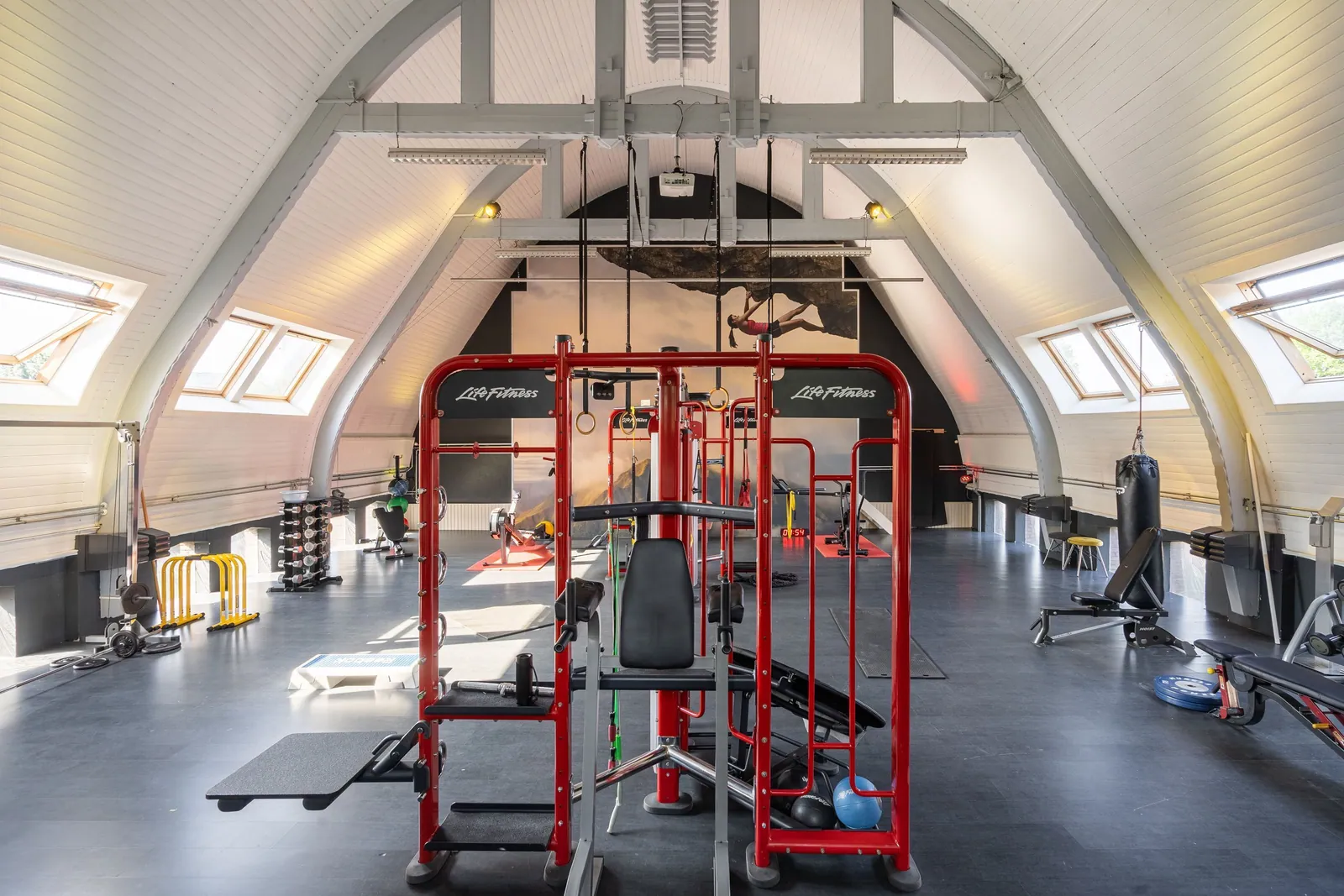 Sionskerk, Tilburg – de bovenzaal onder het dak